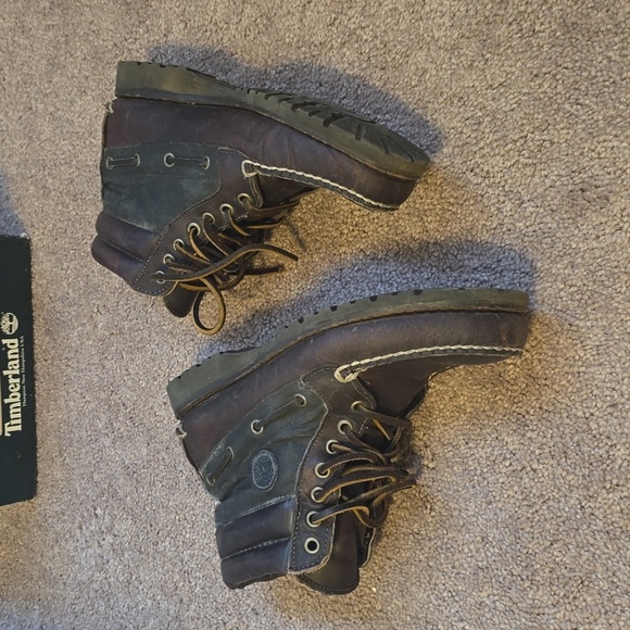 Timberland Ultra Lite Chukka Oil Brown Hiking Boots sz 7.5 IOB main image 8